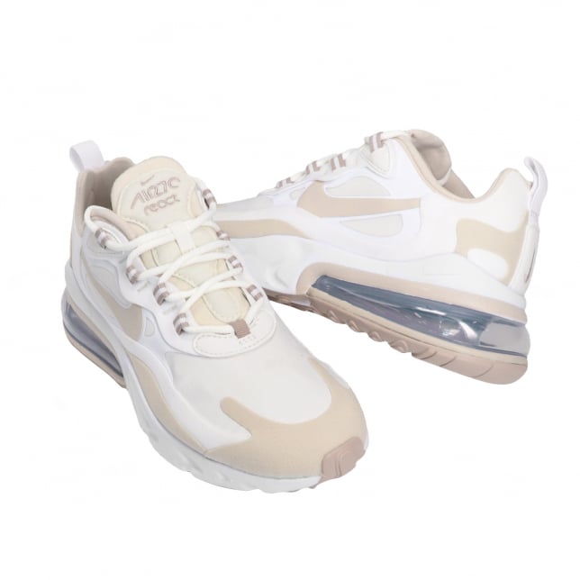 Nike WMNS Air Max 270 React Summit White Light Orewood Brown