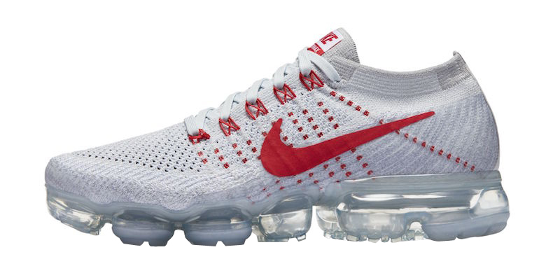 Nike WMNS Air VaporMax Pure Platinum University Red