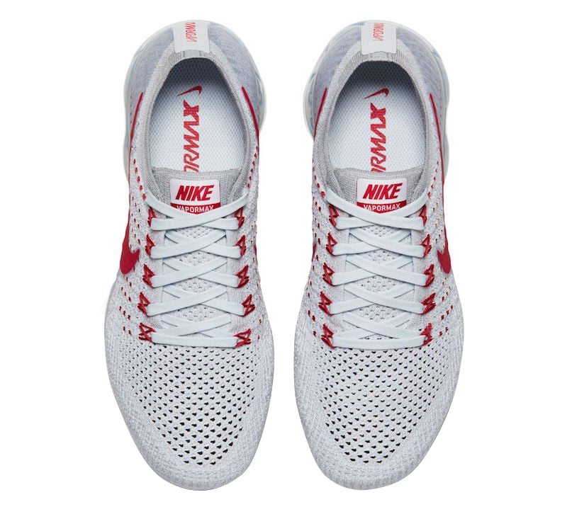 Nike WMNS Air VaporMax Pure Platinum University Red
