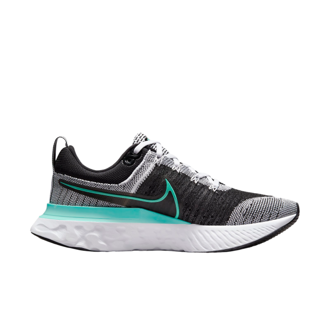Nike WMNS React Infinity Run Flyknit 2 Aurora Green Black