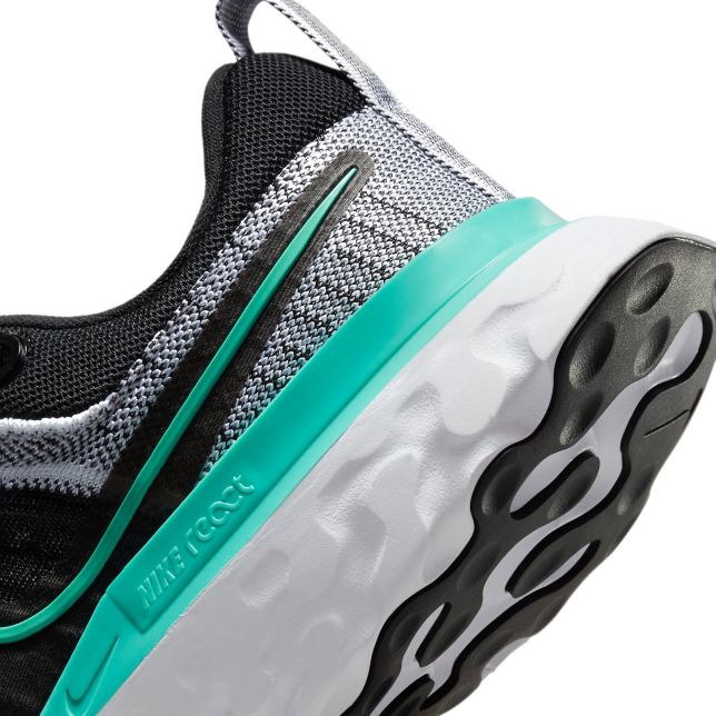 Nike WMNS React Infinity Run Flyknit 2 Aurora Green Black
