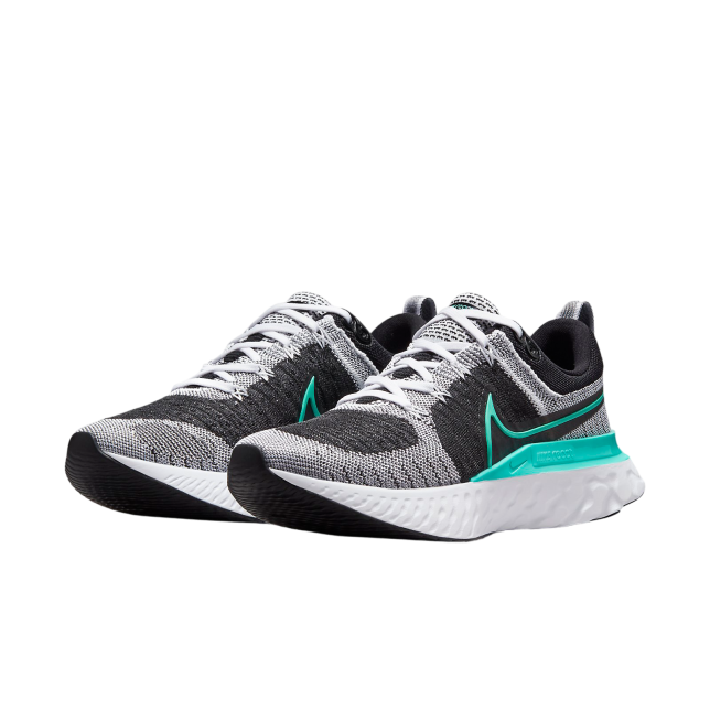 Nike WMNS React Infinity Run Flyknit 2 Aurora Green Black