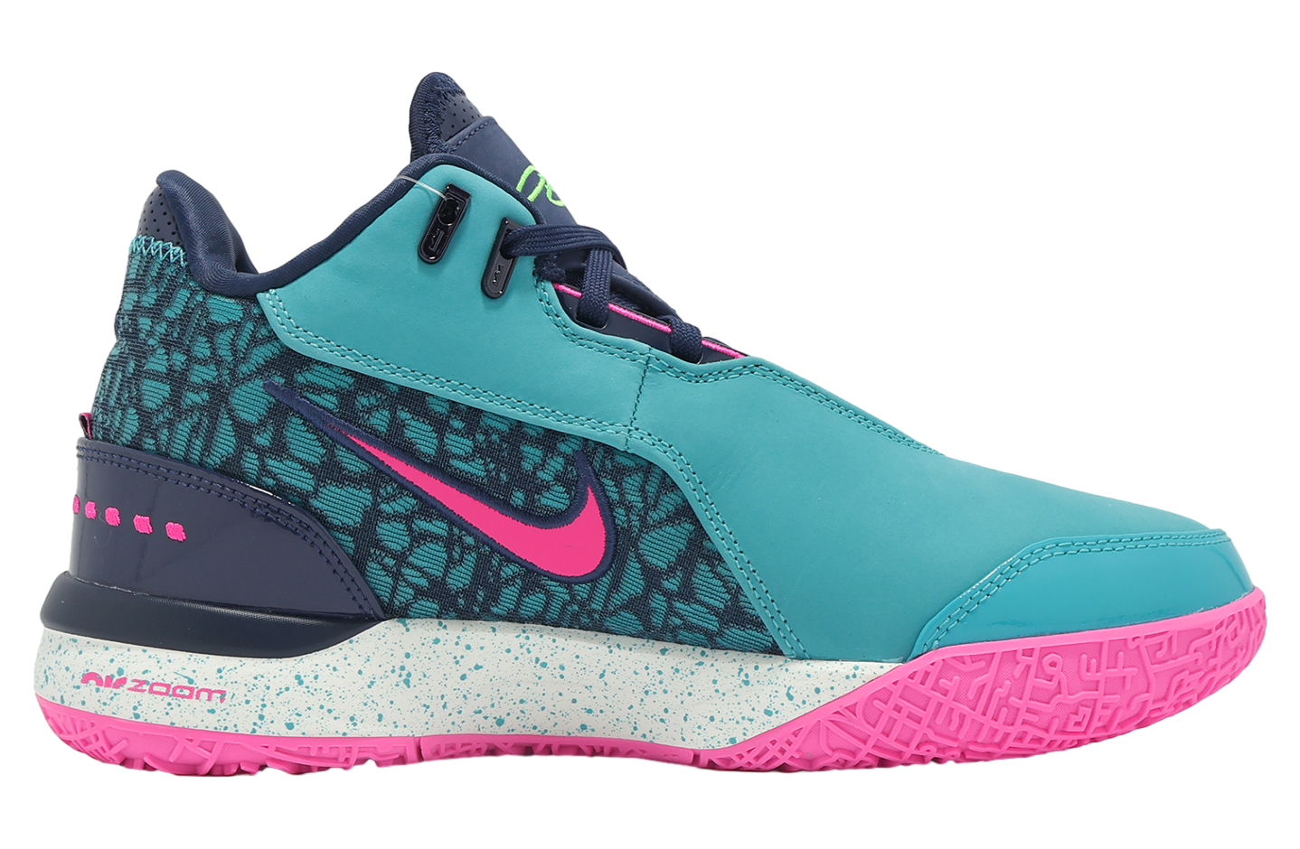 Nike ZM LeBron NXXT GEN AMPD EP Dusty Cactus / Green Strike