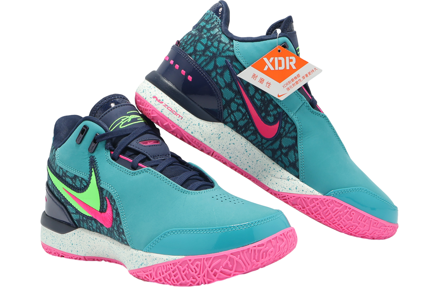 Nike ZM LeBron NXXT GEN AMPD EP Dusty Cactus / Green Strike