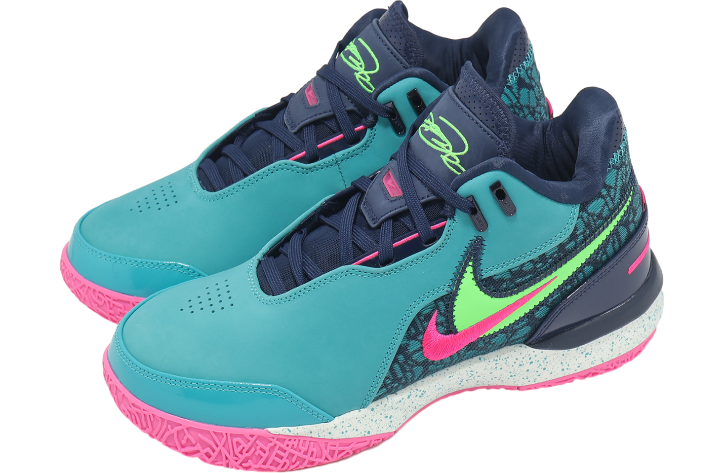 Nike ZM LeBron NXXT GEN AMPD EP Dusty Cactus / Green Strike