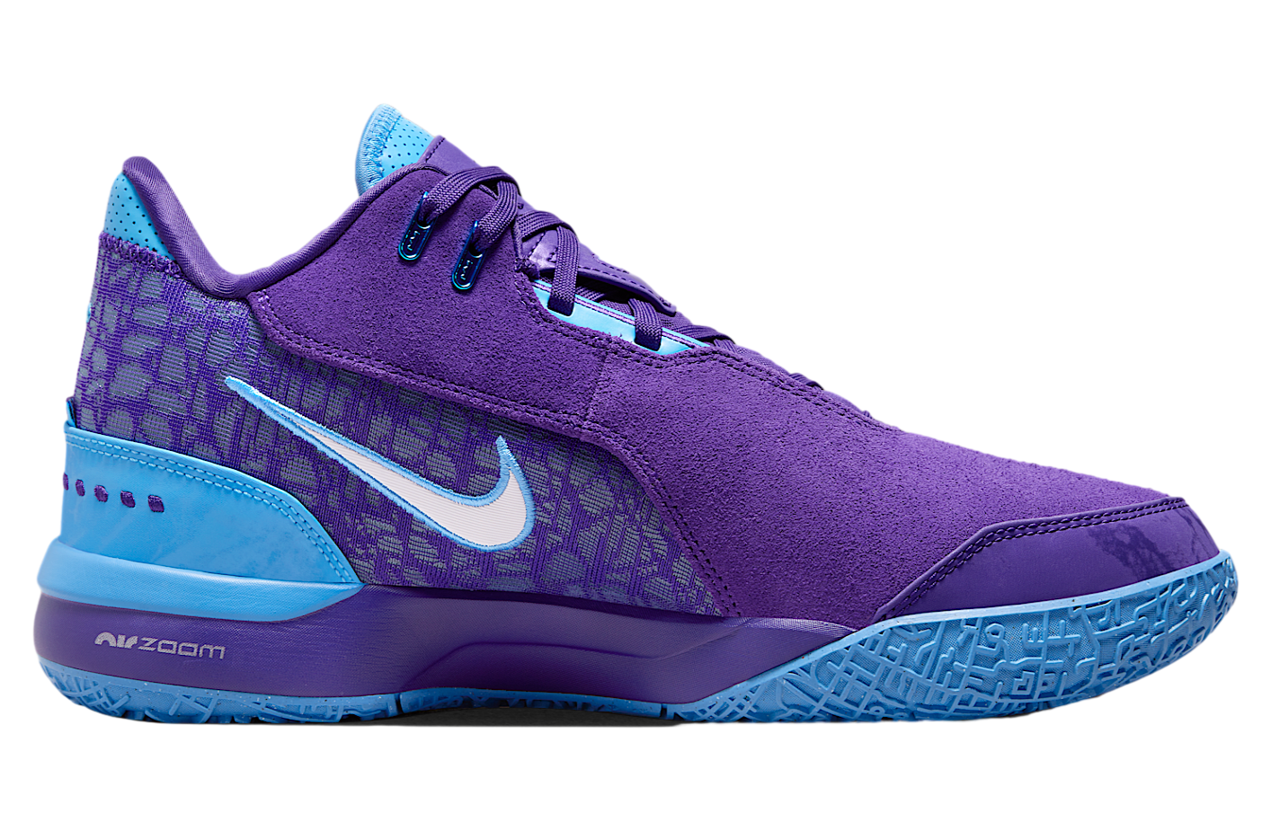 Nike ZM Lebron NXXT GEN AMPD Field Purple / Metallic Silver