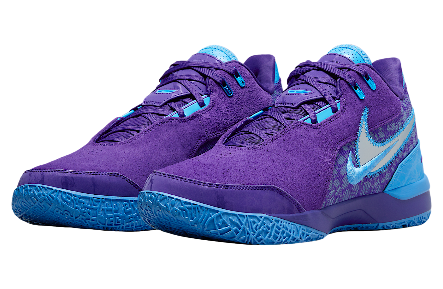 Nike ZM Lebron NXXT GEN AMPD Field Purple / Metallic Silver