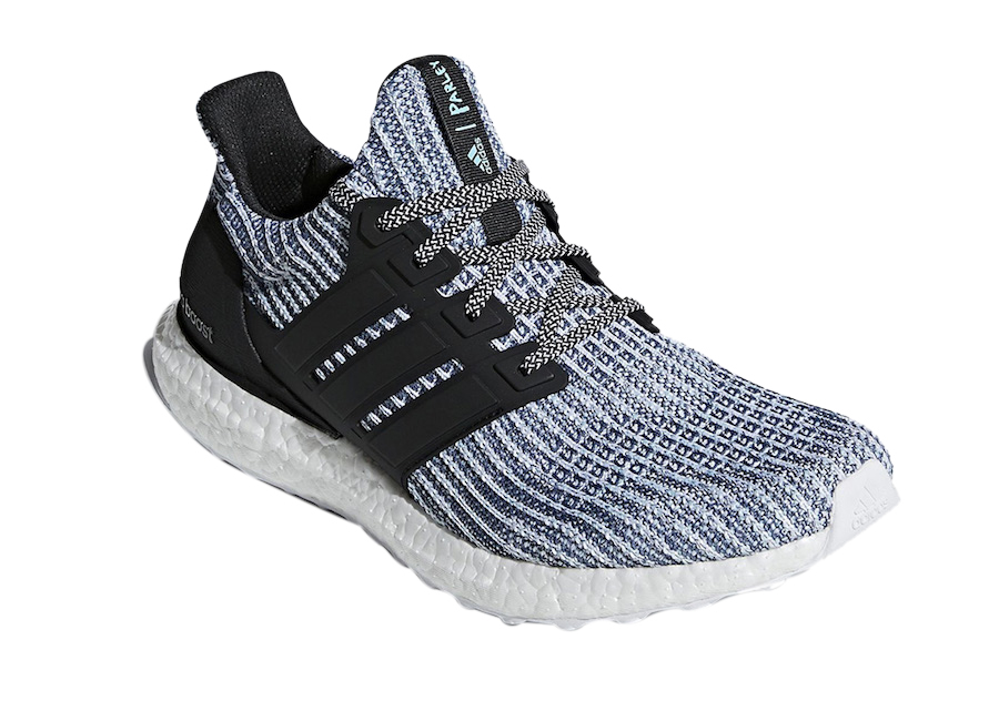 Parley x adidas Ultra Boost Footwear White Carbon Blue