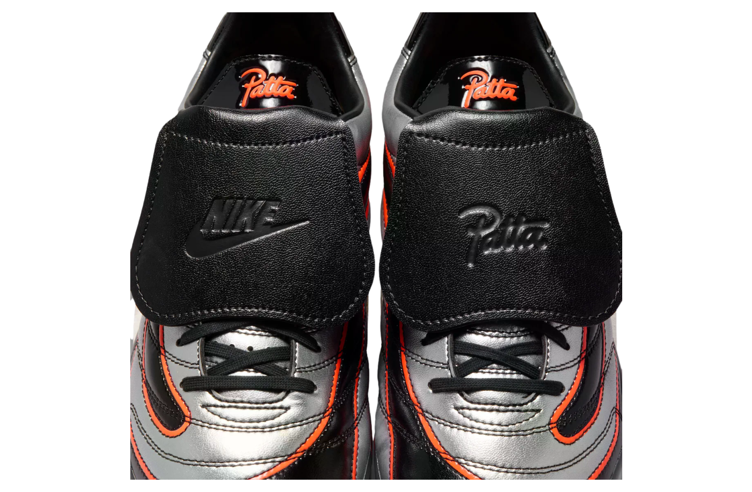 Patta x Nike Cryoshot Mercurial Vapor R9 Metallic Silver / Black 