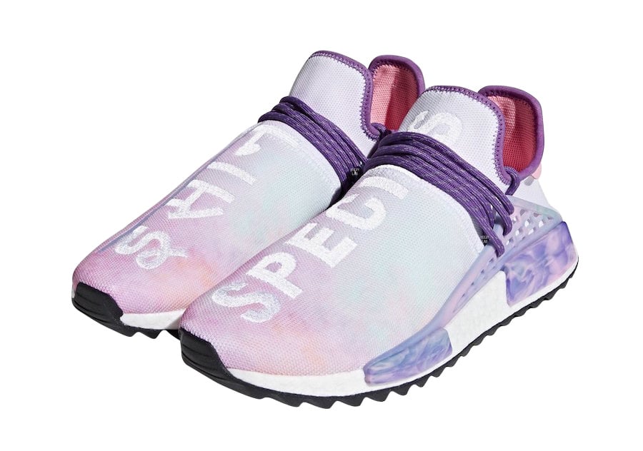 Pharrell x adidas NMD Hu Trail Holi Pink Glow