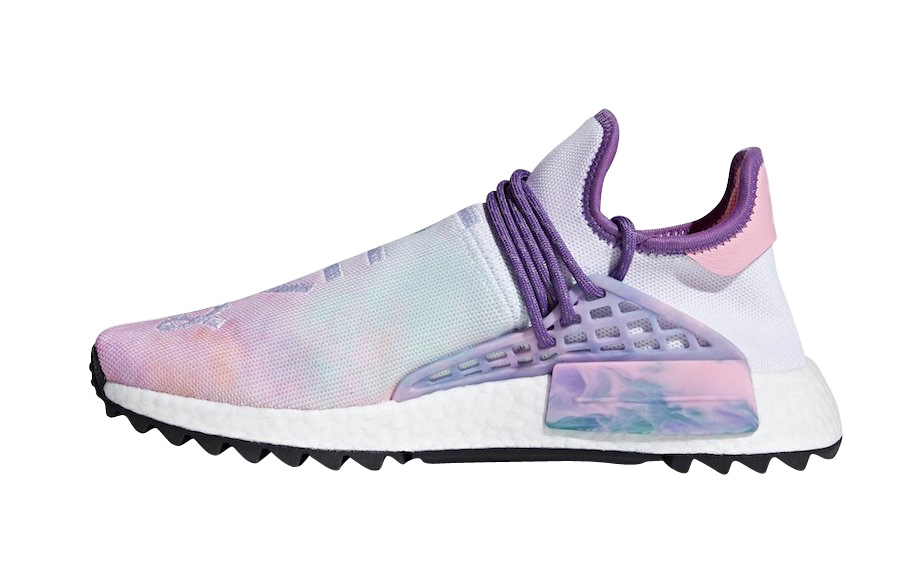Pharrell x adidas NMD Hu Trail Holi Pink Glow
