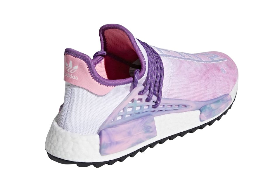 Pharrell x adidas NMD Hu Trail Holi Pink Glow