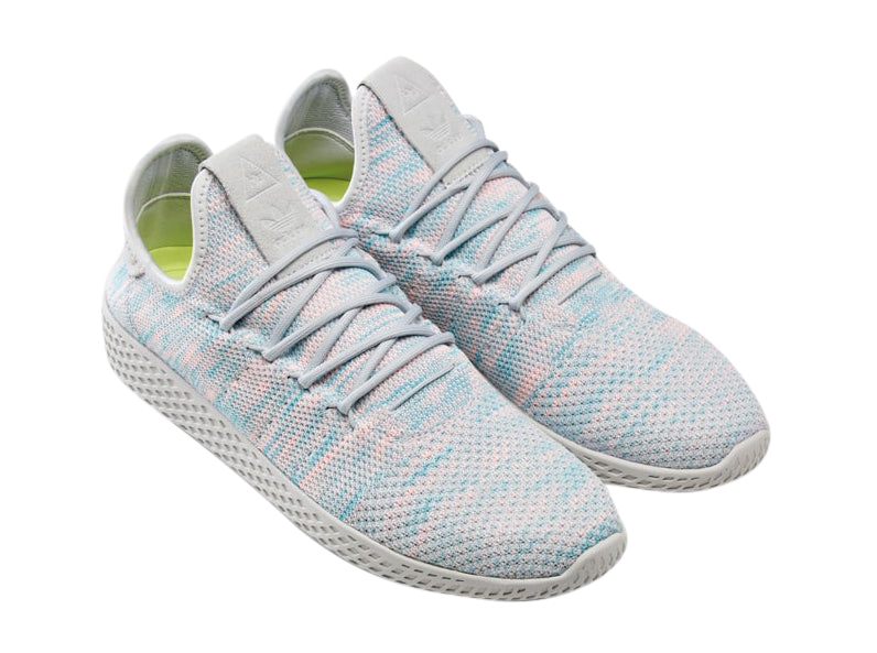 Pharrell x adidas Tennis Hu Pink Blue