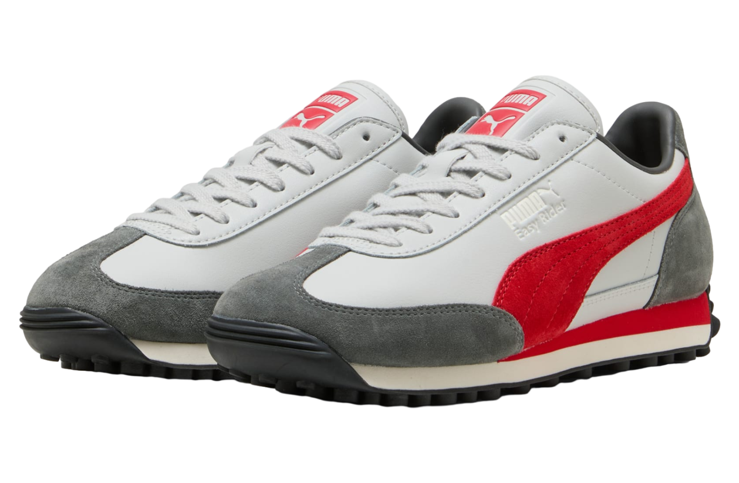 Puma Easy Rider Mix Glacial Gray / For All Time Red - Sep  display picture 1