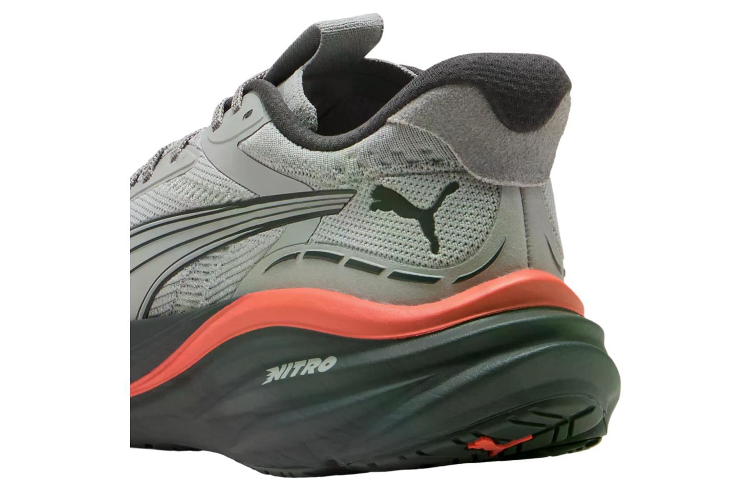 Puma Magnify Nitro 3 Gray Echo / Red Glamour