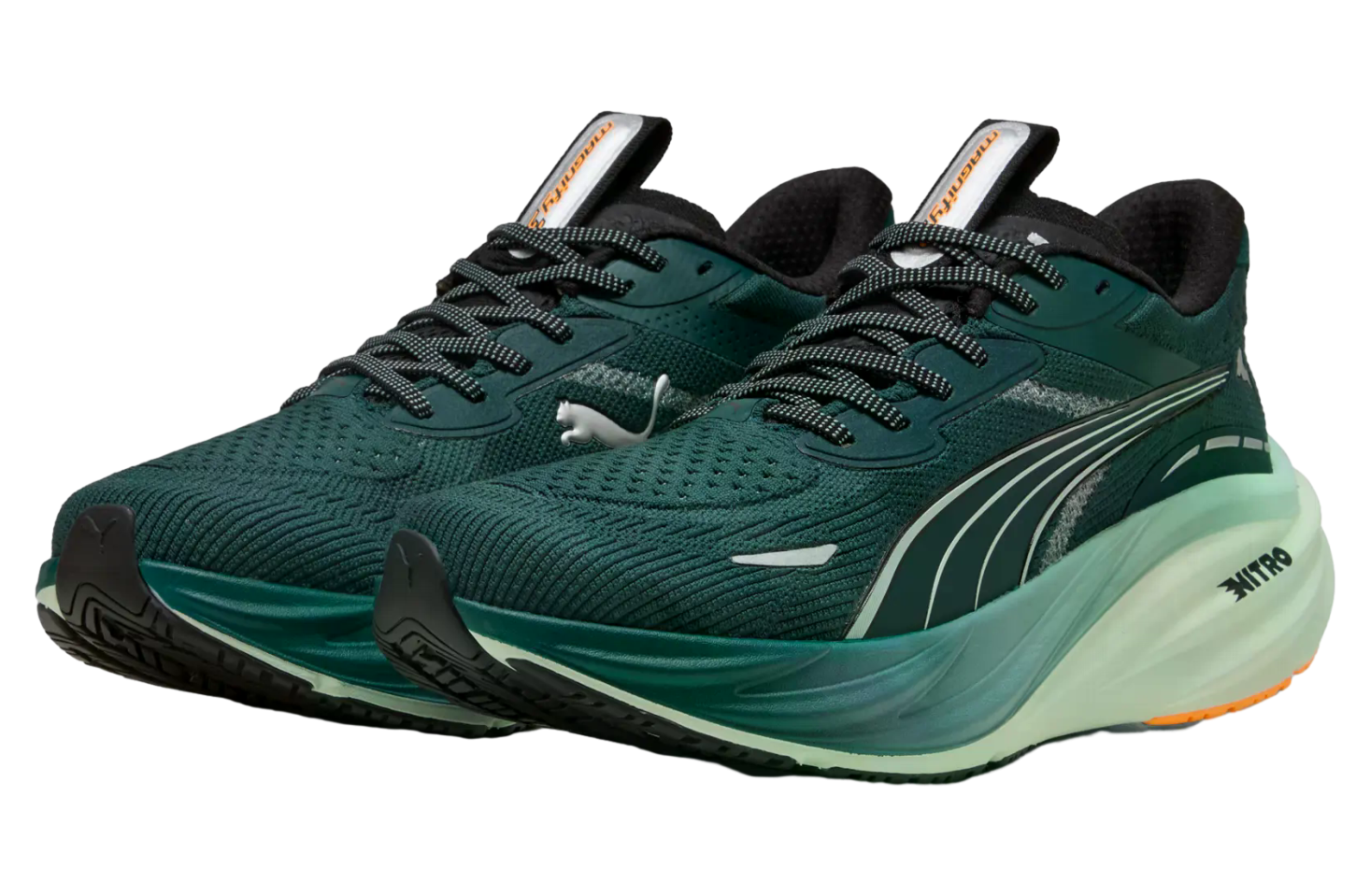 Puma Magnify Nitro 3 Green Terrain / Heat Fire