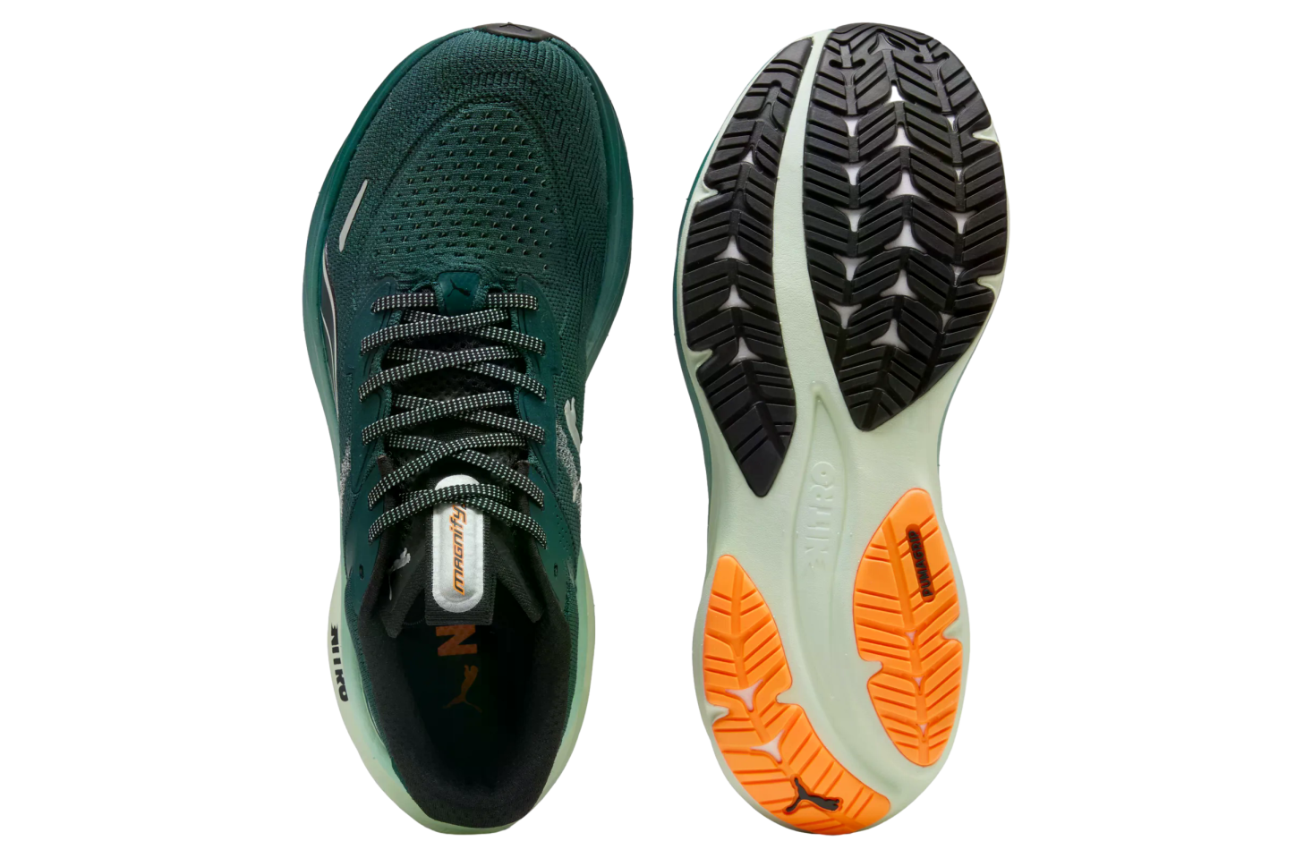 Puma Magnify Nitro 3 Green Terrain / Heat Fire