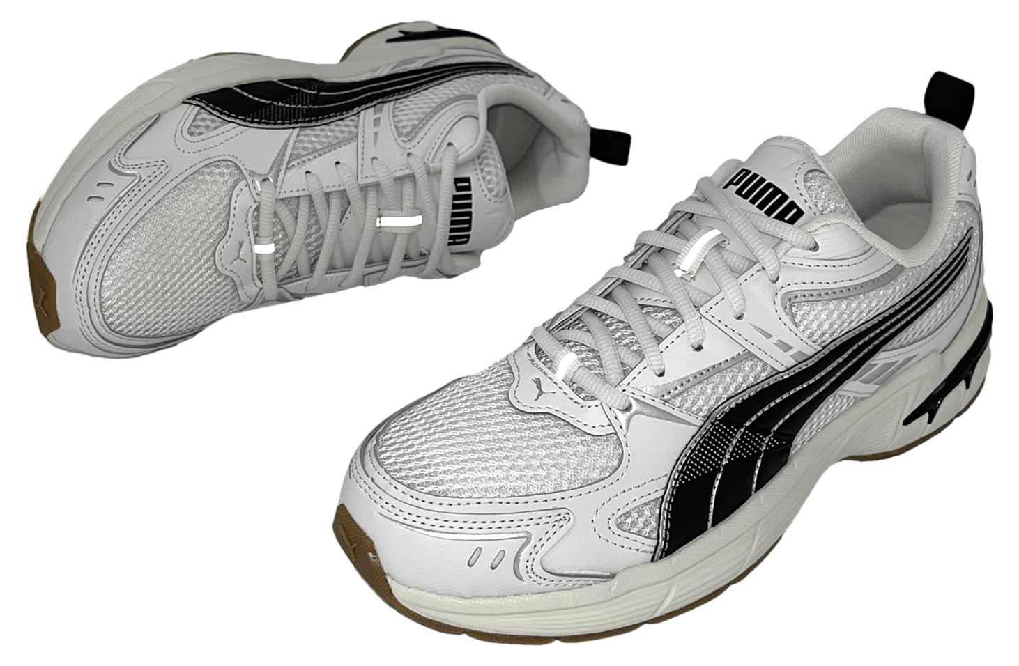 Puma Milenio Tech 2000 Feather Gray / Black - Jul 2025 - 40262503 