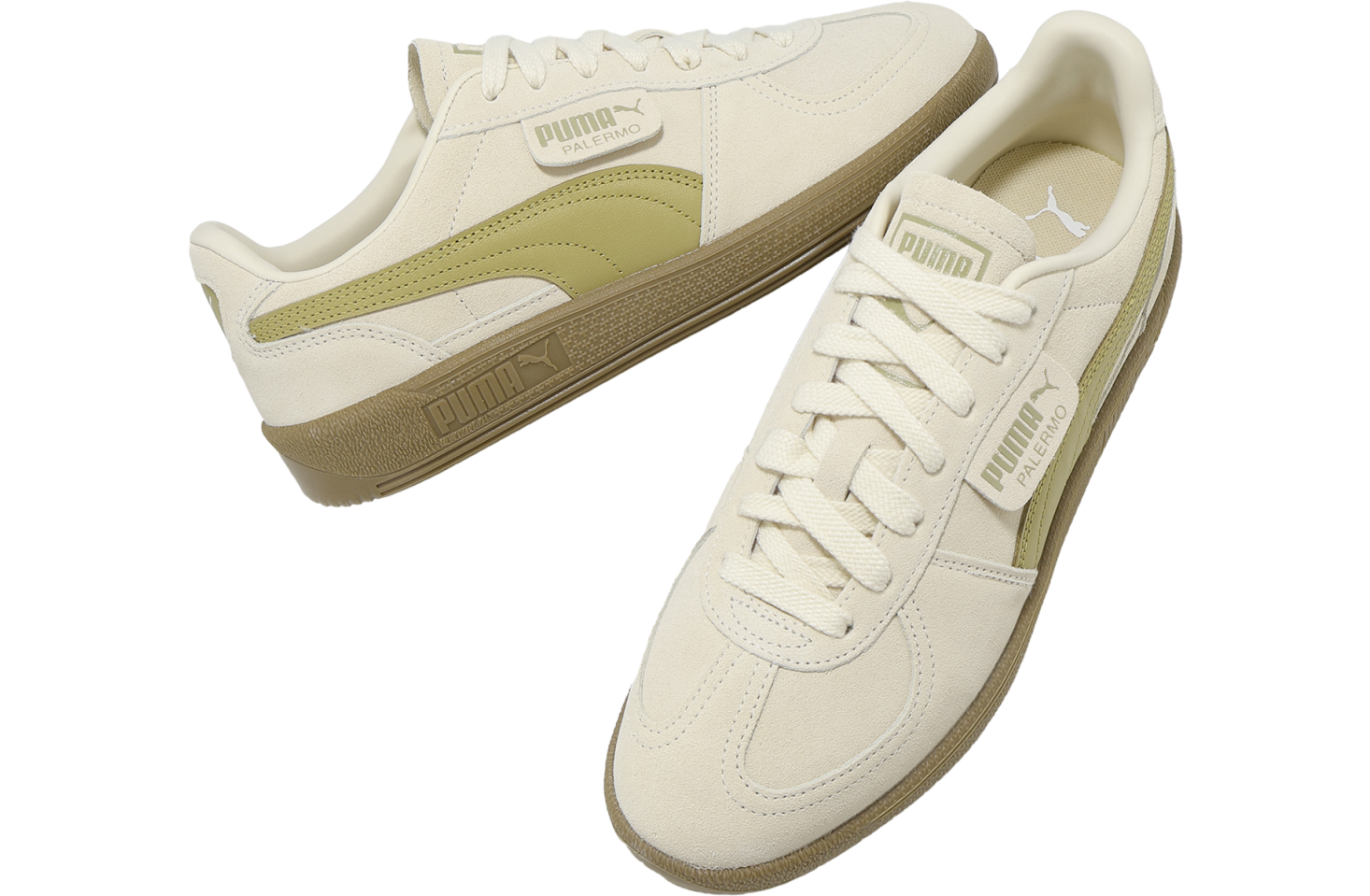 Puma Palermo Beige / Yellow
