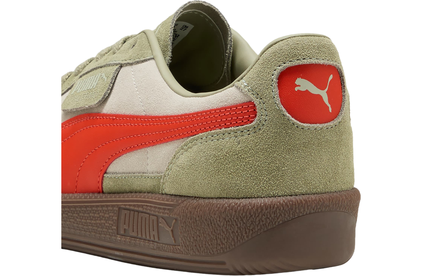 Puma Palermo Desert Dust / Fierce Red