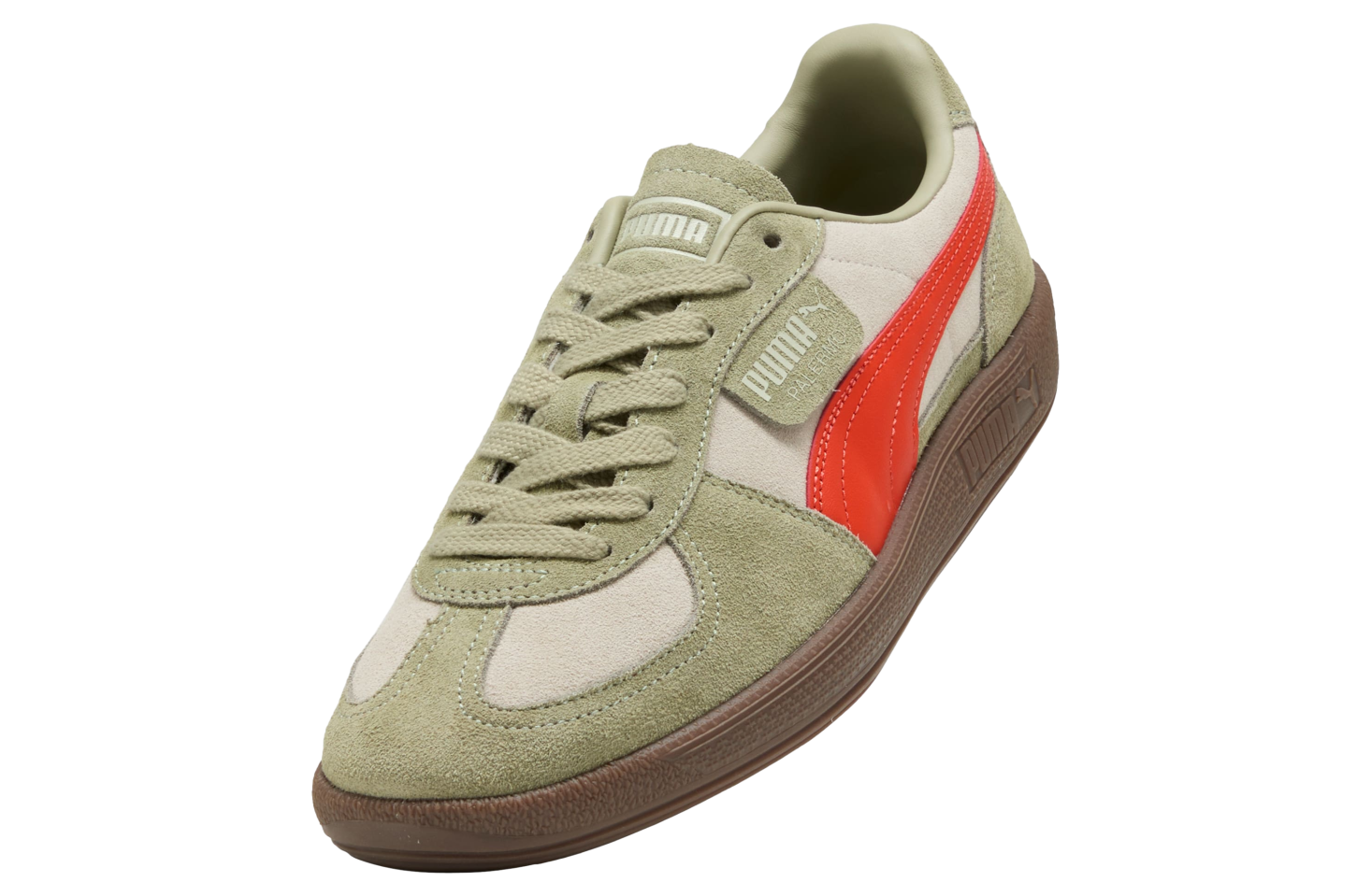 Puma Palermo Desert Dust / Fierce Red