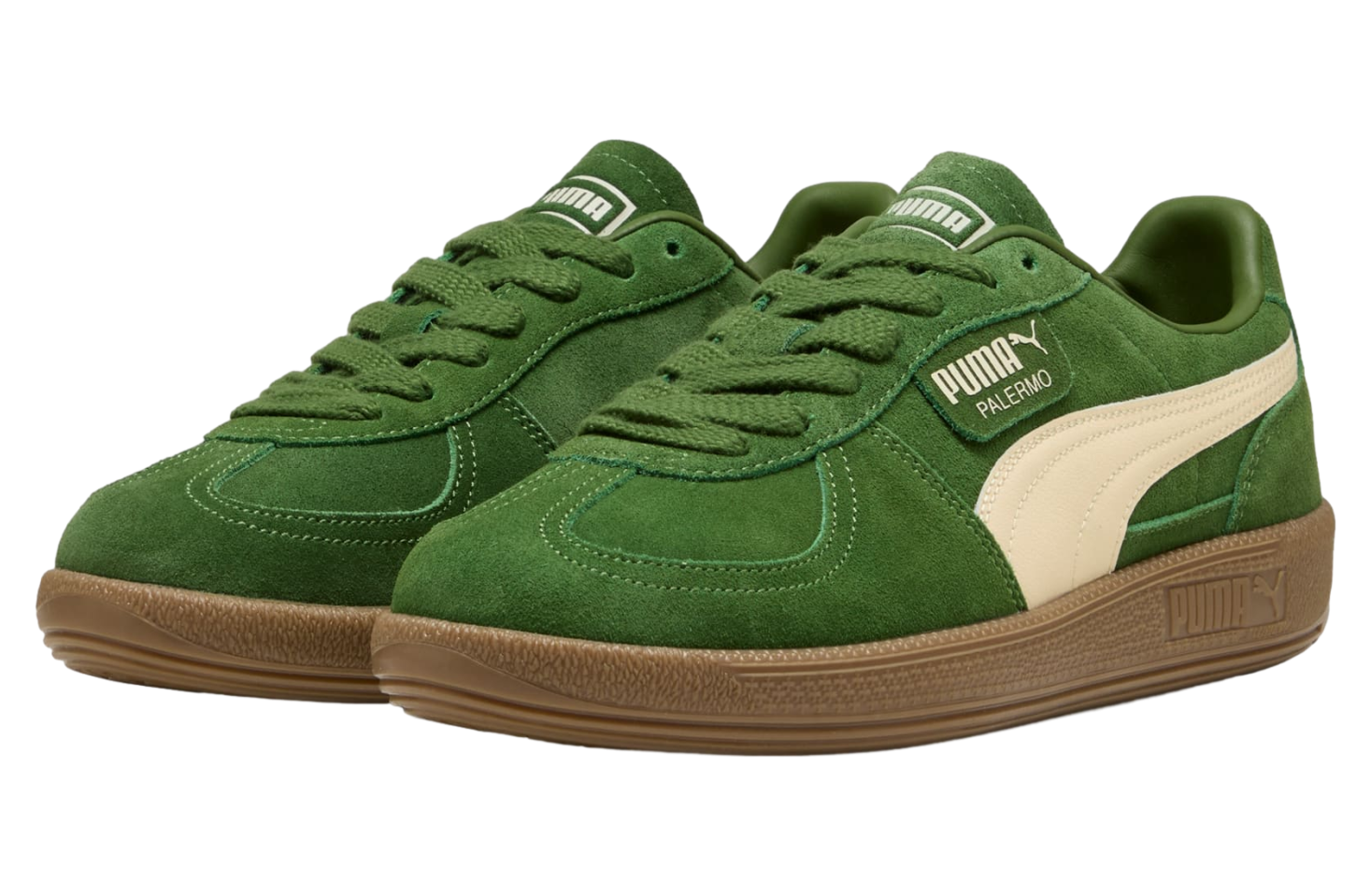 Puma Palermo Earthy Green / Buttercream