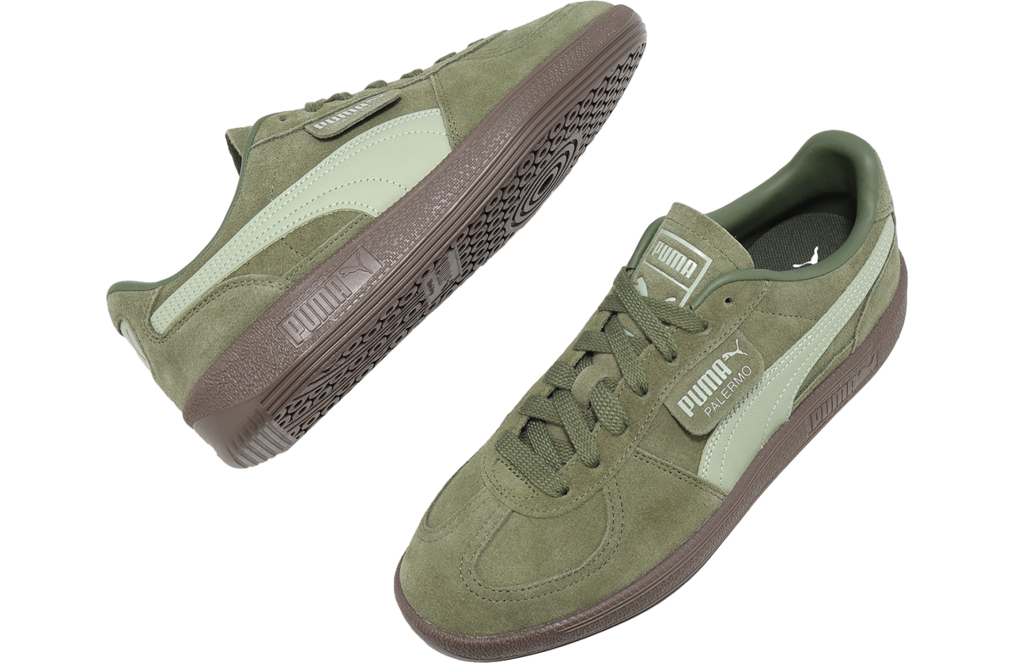 Puma Palermo Green / Brown