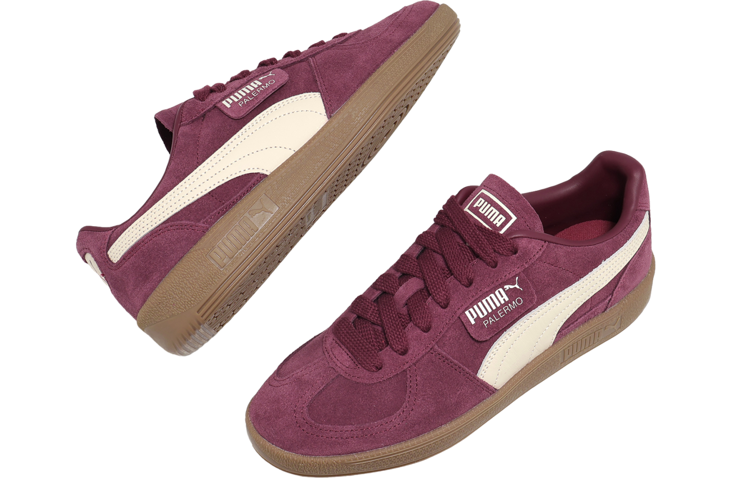 Puma Palermo Ruby Shimmer / Alpine Snow