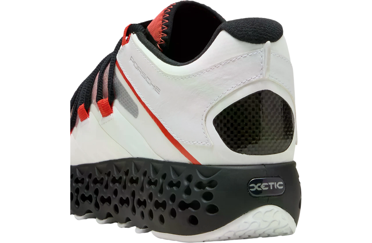 Puma Porsche Xetic V Transparency White / Majestic Red | KicksOnFire