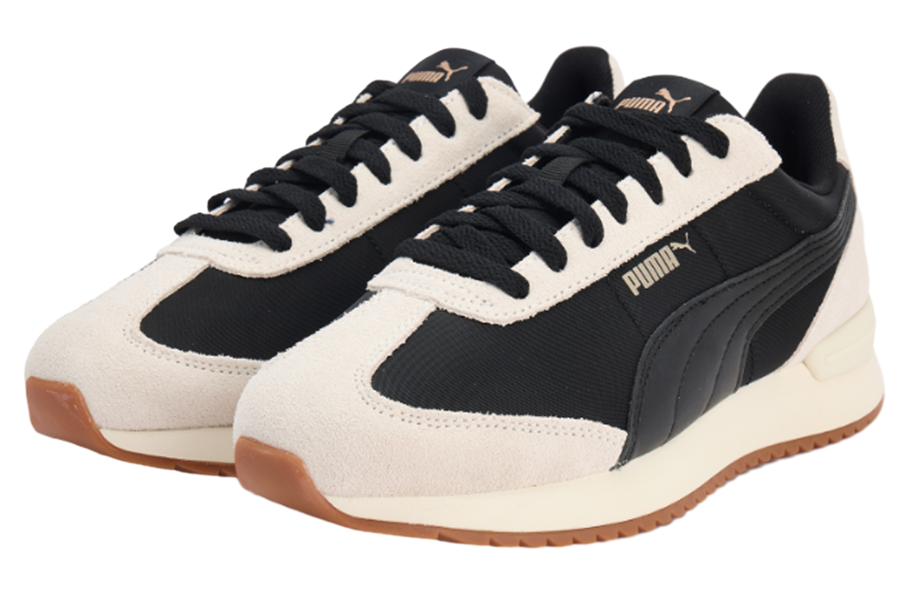 Puma Rider R78 Black Puma R78 Nylon Retro Black / Warm White | KicksOnFire