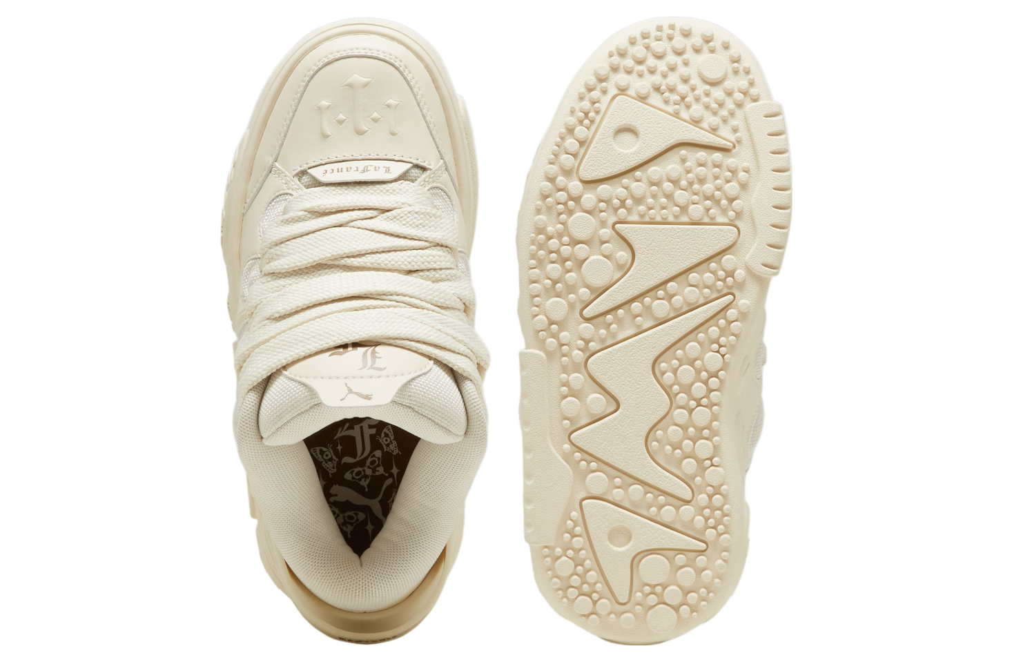 New 2026 Men\'s PUMA x LaMelo Ball La France Moment Cream Alpine Snow Size 10 Puma LaMelo Ball LaFrancé “Moment” (Alpine Snow) - Style  main image 4