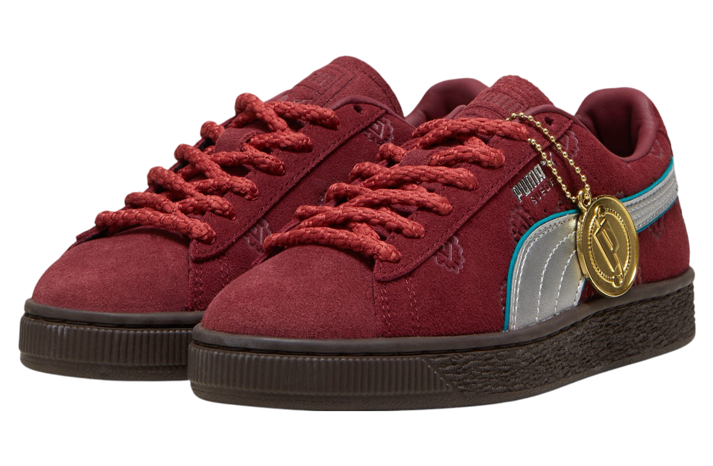 Puma x One Piece Suede Red-Haired Shanks Big Kids Team Regal Red 