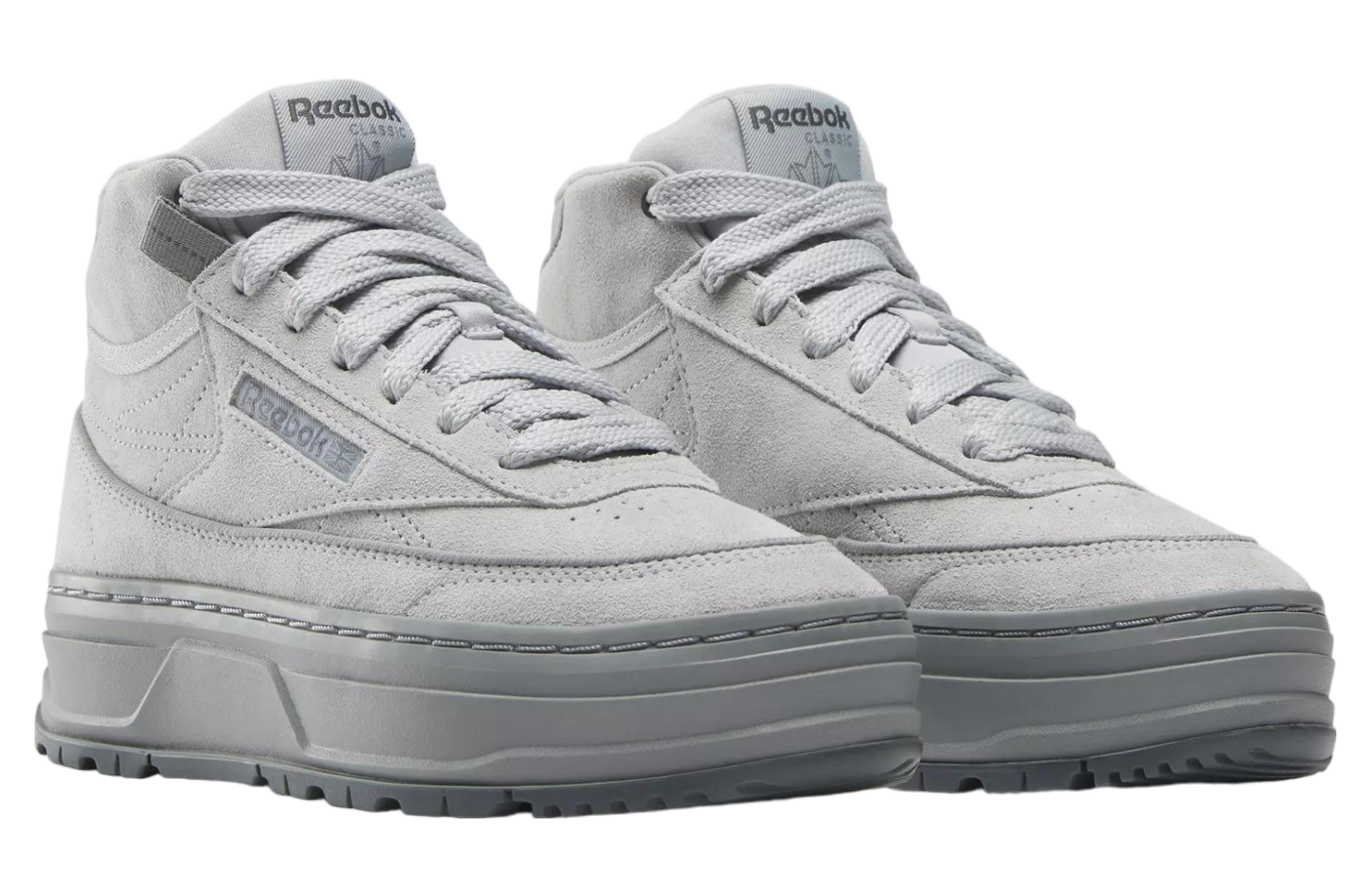 Reebok Club C Geo Mid WMNS Pure Grey 3 / Pure Grey 5 - Jan 2024 