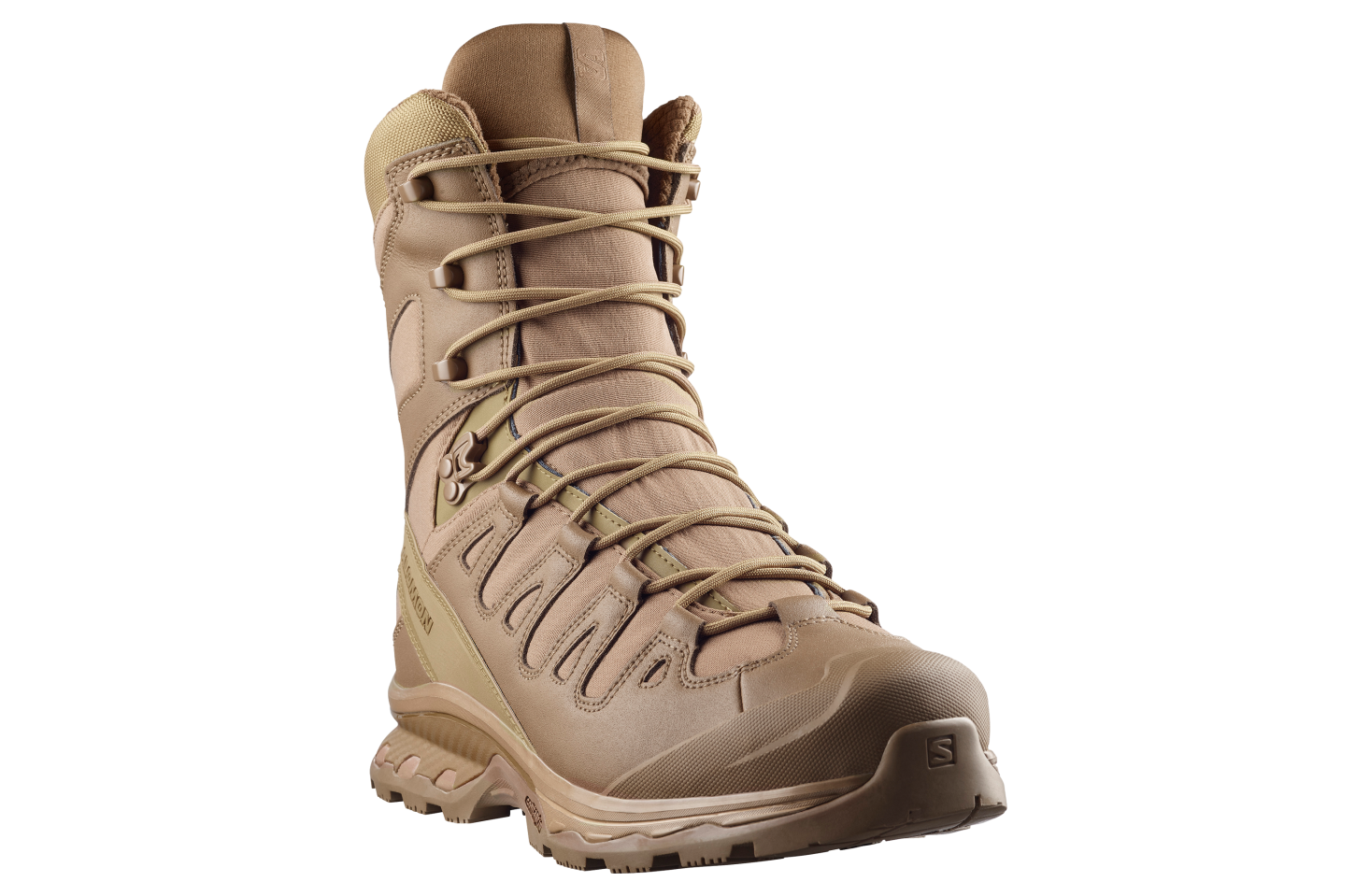 NIB Salomon Quest Cold Weather Forces Waterproof EN Tactical Tan Combat Boots New Salomon Forces Guardian Tactical Leather | Mercari main image 4