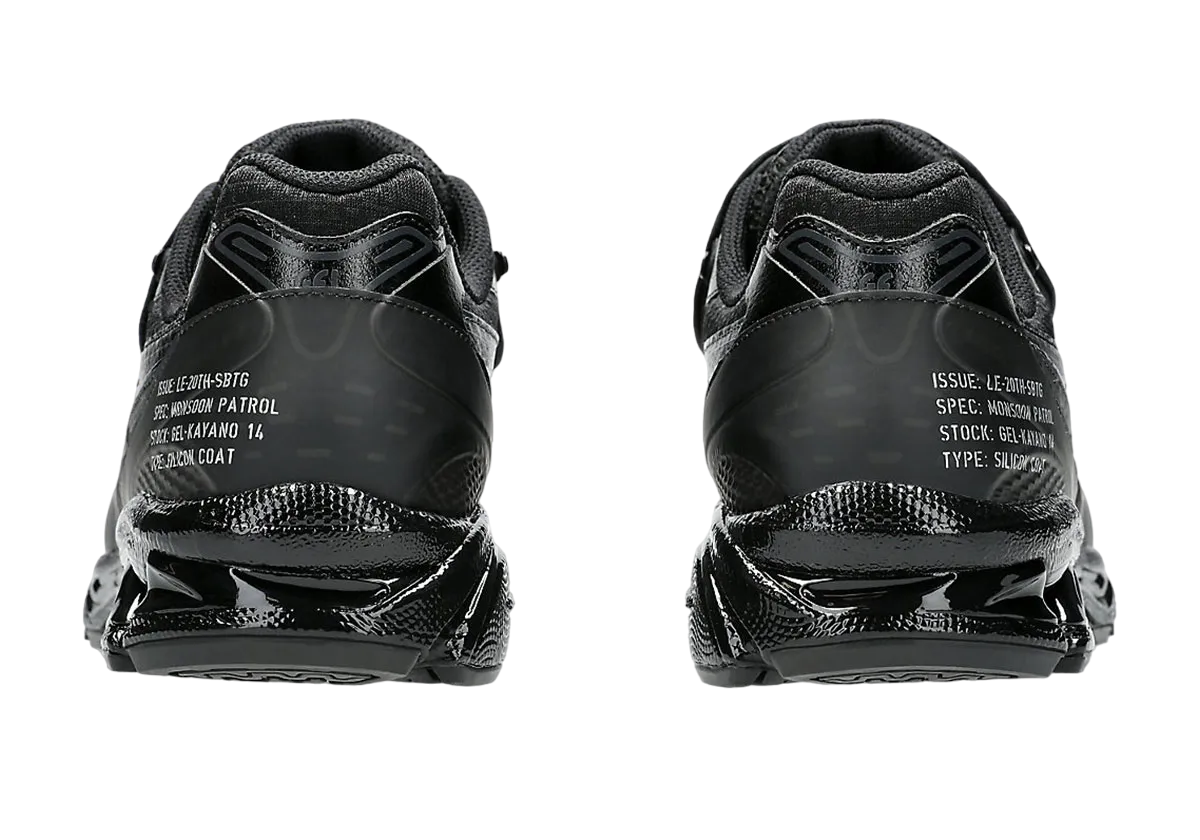 Patroi Razvan SBTG X Asics Gel Kayano 14 Monsoon Patroi Black | Kixify Marketplace