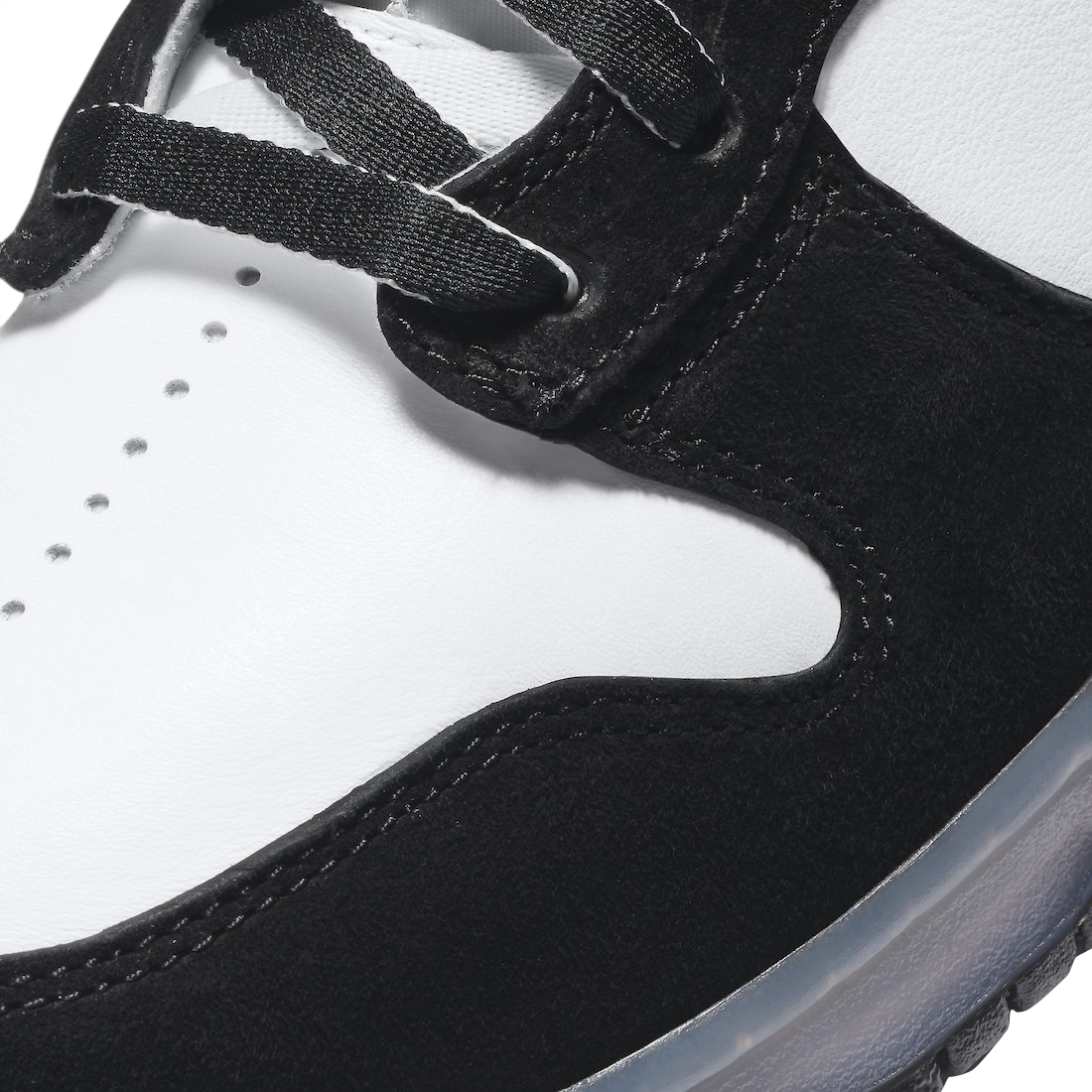 Slam Jam x Nike Dunk High Black White