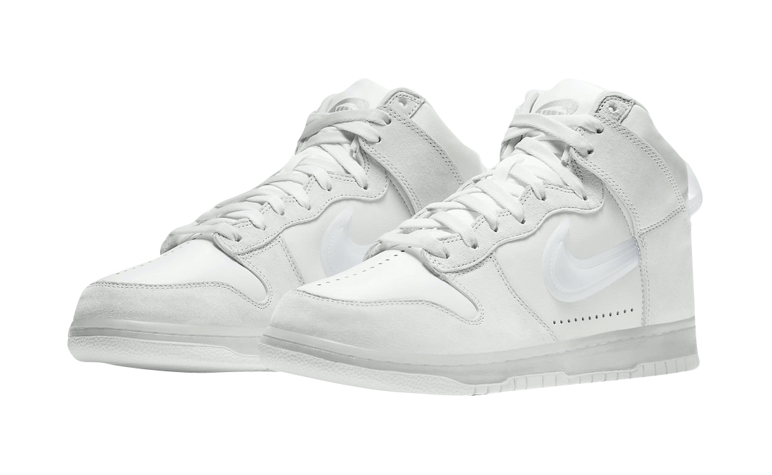 Slam Jam x Nike Dunk High White Pure Platinum