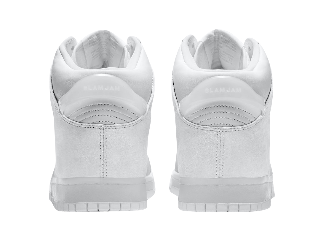 Slam Jam x Nike Dunk High White Pure Platinum