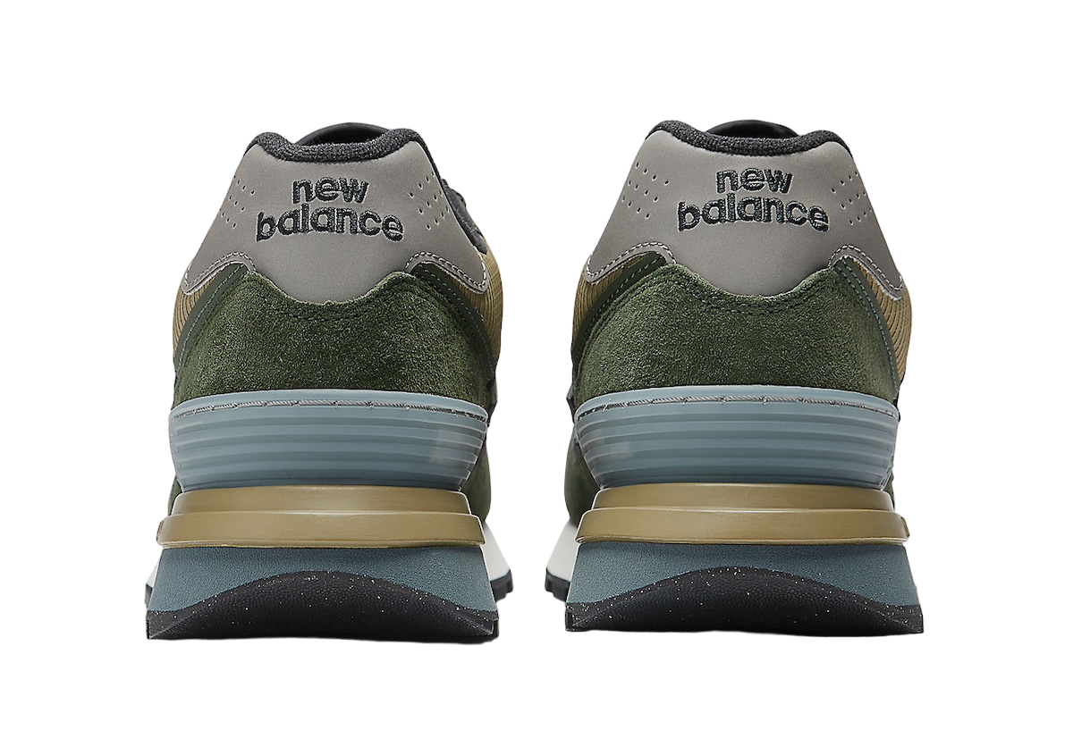 Stone Island x New Balance 574 Legacy Dark Green - Jun 2024 