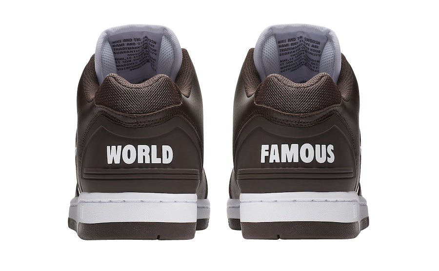 Supreme x Nike SB Air Force 2 Baroque Brown