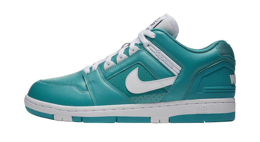 Supreme x Nike SB Air Force 2 New Emerald