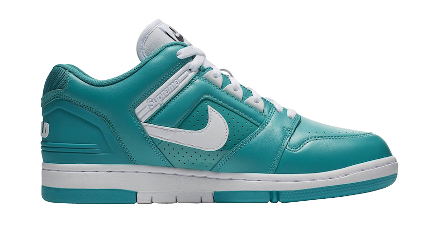 Supreme x Nike SB Air Force 2 New Emerald