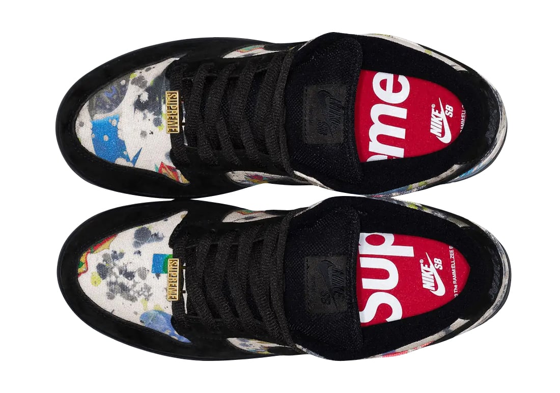 Supreme x Nike SB Dunk Low Rammellzee | KicksOnFire
