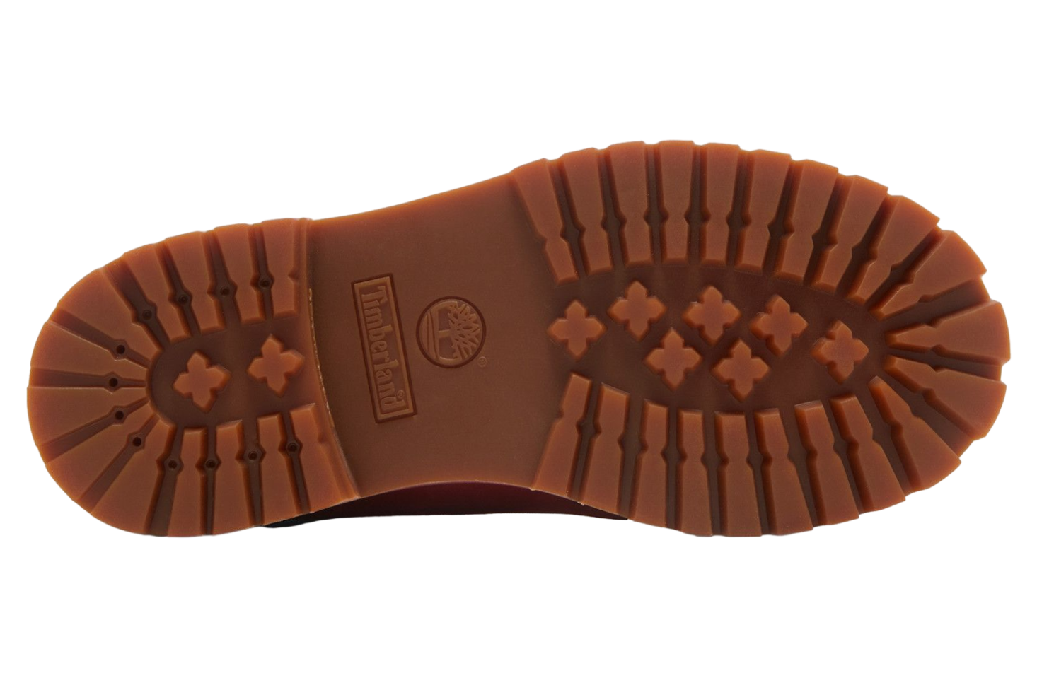 Timberland 6 Inch Premium Junior Dark Red
