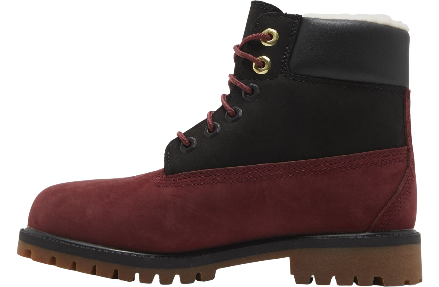 Timberland 6 Inch Premium Shearling Junior Syrah Black