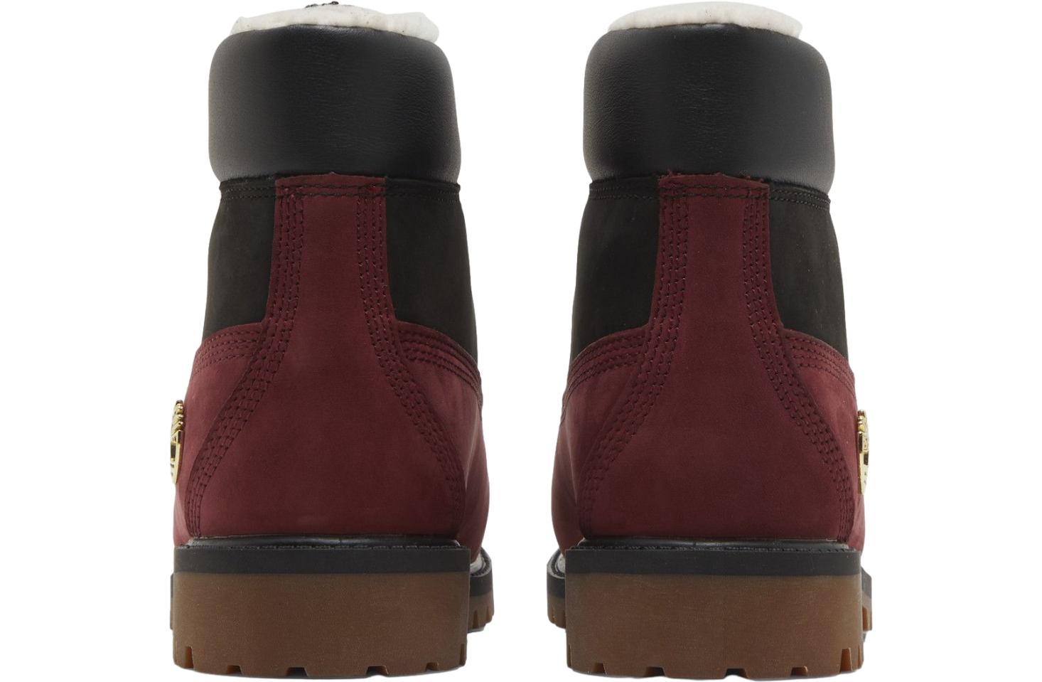 Timberland 6 Inch Premium Shearling Junior Syrah Black