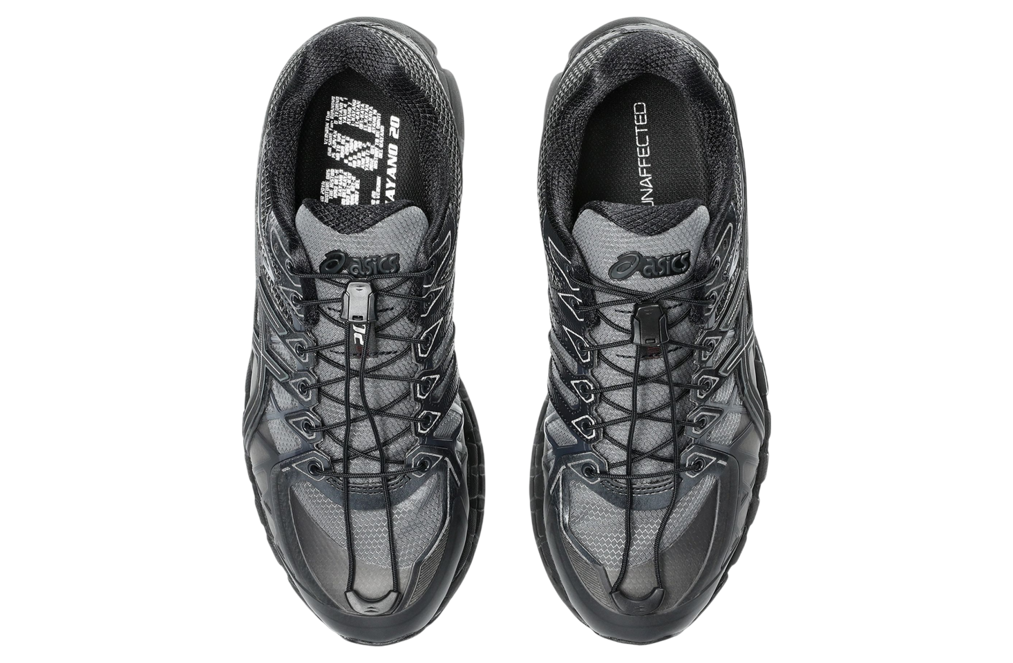 Unaffected x Asics Gel-Kayano 20 Obsidian Grey / Black