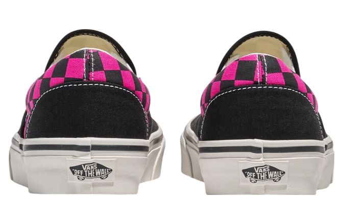 Vans 3 Pack Raspberry Radiance Vans Classic Slip-On Black / Raspberry Pink - Feb 2025 - VN000D6BYLZ ...