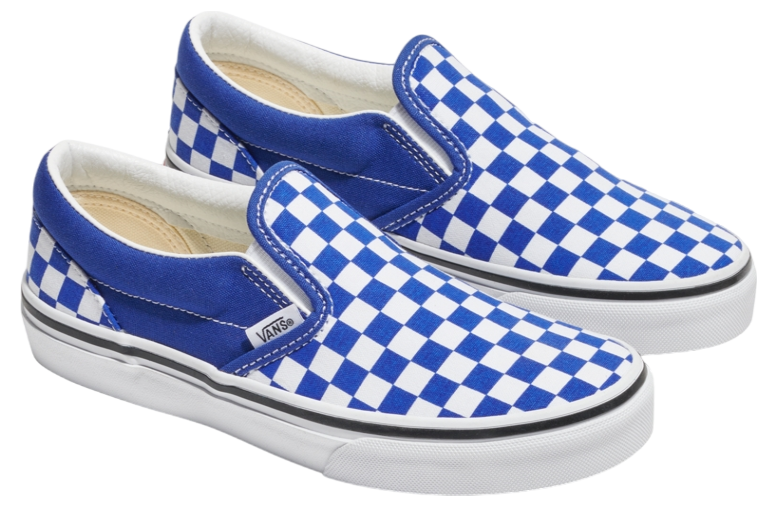 Vans Classic Slip-on Checkerboard GS Surf The Web