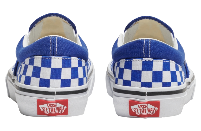 Vans Classic Slip-on Checkerboard GS Surf The Web